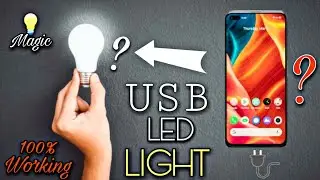 How to Make Powerful USB LED Light - USB led Light