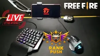 🔴 Free Fire LIVE | BK GAMER LIVE 🎮 One Hand Keyboard + Mouse | Custom Room with Subscribers🔥