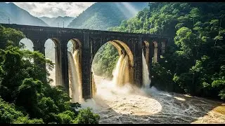 They Built a Stone Water Bridge That Never Floods | No Cement, No Machines