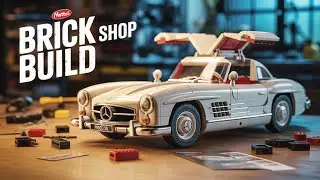 Hot Wheels Mercedes 300 SL Brick Set - The Ultimate Collector's Piece?