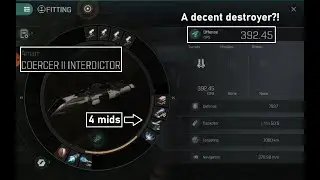 [[EVE ECHOES]] OUTDATED - Coercer II interdictor - Shield tanked - Guide/fittings