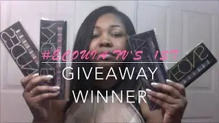 EcouiaTV's 1st Giveaway Winner