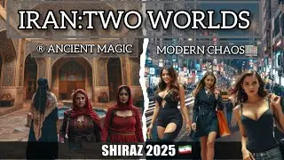 🇮🇷IRAN 2025 | 👣The Hidden Beauty of Shiraz: Ancient Bazaars to Modern Streets (4K)