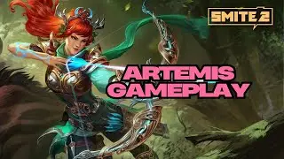 ИГРОВОЙ ПРОЦЕСС АРТЕМИСЫ! SMITE 2