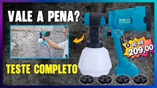 Pistola de pintura EL&Eacute;TRICA Hanab&iacute; CY3011 - Vale &agrave; pena mesmo?