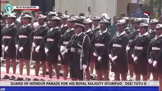 LIVE NOW: Otumfuo Osei Tutu II Pays Historic Visit to Police Headquarters