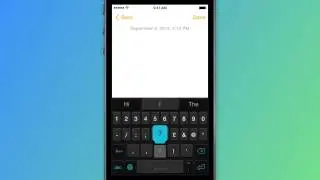 How to access symbols - SwiftKey Keyboard for iPhone, iPad and iPod touch