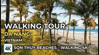 Da Nang Vietnam  beaches Walk | Gentle Waves & Scenery - Hidden Gem Danang Beach 2026 - 4K