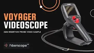 Small Diameter Video Borescope Test Video: 2mm Insertion Probe