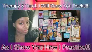 Let Me Show You Decks and Show You How I Practice + Reading!!! A VR to @AstralLadyTarot #smhyp 💞💞💞