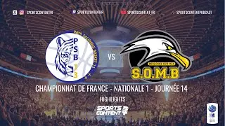 Highlights - Nationale 1 - J14 -  Pays Salonais Basket 13 Tigers vs SOMB #ffbb  #n1  #basketball