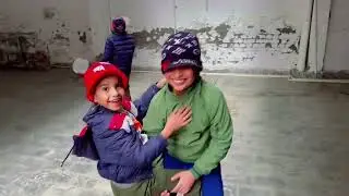 Badminton playing on our appartment #fun #dailyvlog #vlog #jayeshkartik #viral 