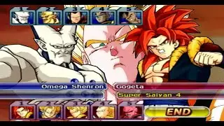 Team Dragon Ball GT VS Team Fusions Full Power (COM VS COM) | Dragon Ball Z Budokai Tenkaichi 3