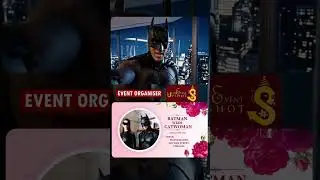 BATMAN WEDS CATWOMAN #batman #catwoman #wedding #gothamcity #address #invitation #vlog #event