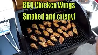 Pellet Grill Chicken Wings on the Camp Chef Woodwind