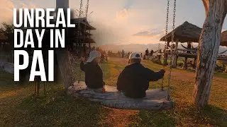 Pai Thailand With Kids 🇹🇭 Waterfall Slides, Caves & Epic Sunset