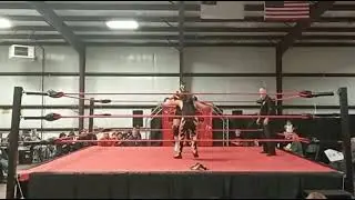 Sammy Riot hits a nice sequence of moves on Vladimir Koloff