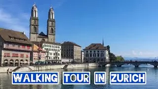 Zürich City WALKING TOUR-2 | Rennweg