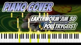 Earthworm Jim 3D - Poultrygeist | VIDEO GAME PIANO COVER | PIANO TUTORIAL