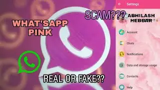 SWITCHING TO Whatsapp pink???|pink whatsapp|🧁🟢