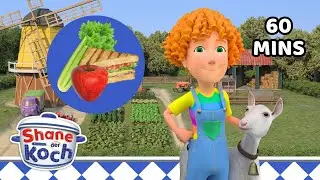 🎒 Zur&uuml;ck in die Schule in Maggies Garten | Obst & Gem&uuml;se mit Shane der Koch 🥕🍓