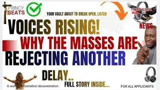 VOICES RISING! WHY THE MASSES ARE REJECTING ANOTHER DELAY