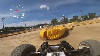 Ryan Lutz Practice laps [Agama A319E] 1/8th Ebuggy [LCRC Raceway] Onboard GoPro Hero 8