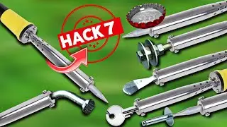 Top 7 Life Hacks with Soldering iron / Soldering iron tips and tricks