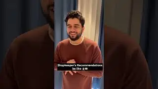 Shopkeeper's Recommendations be like 👨🏻&zwj;💼💵 | Sachin Awasthi | #comedy #ytshorts #shorts