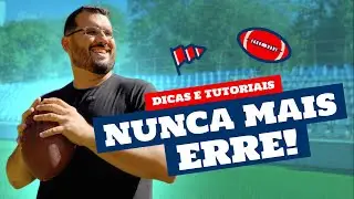 Lançamento PERFEITO! Como lançar uma bola de futebol americano em 4 minutos