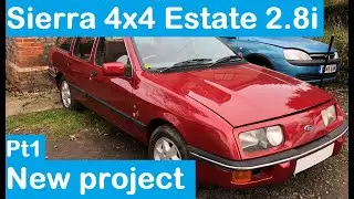 Ford Sierra Estate Mk1 4X4 Ghia 2.8 - Автомобиль нового проекта