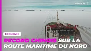 La Chine bat un record sur la Route maritime du Nord avec 14 voyages de porte‑conteneurs en 2025