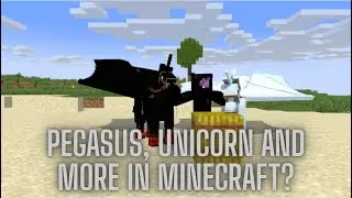🪽 Wings, Horns, and Hooves Makes a Return &ndash; Mythical Horses Mod 🦄
