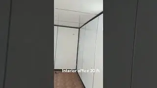 Spesifikasi interior office 20 ft                           #container #modifikasi #portacabin