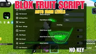New Update Min Gaming Hub Roblox Script No key | New Blox Fruits Script Update Best Auto Farm Level