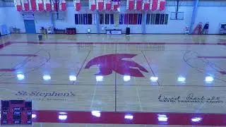 St. Stephen's vs San Marcos Baptist Academy High School Boys' Varsity Basketball