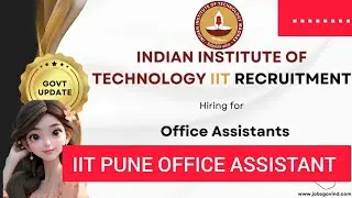 IIIT PUNE OFFICE ASSISTANT LIBRARY VACANCY NOTICE.. 