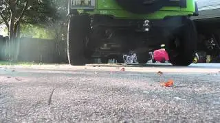 2012 Jeep Wrangler JK Exhaust #2 Flowmaster 40