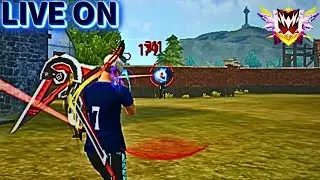 🔴VOU PEGAR MESTRE NA MINHA OUTRA CONTA 🔴BORA JOGAR BR RANK🔴LIVE ON🔴FREEFIRE