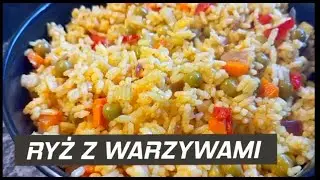 🍛 OBIAD W 15 MINUT/ SYPKI  RYŻ Z SELEREM I GROSZKIEM PYCHA ‼️ RICE WITH VEGETABLES🥰 GOTUJ Z MASZKA