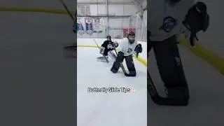 How to butterfly slide 🦋 #hockey #icehockey #nhl #hockeygoalie