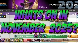 Календарь событий Empires & Puzzles на ноябрь: SOUL EXCHANGE ВЕРНУЛСЯ! И Арамис тоже!!?..😱😱😱🍻