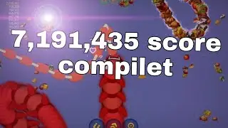 Worms Zone 7 million best Snake io online games WORLD rakut 18 minit 7million 2021