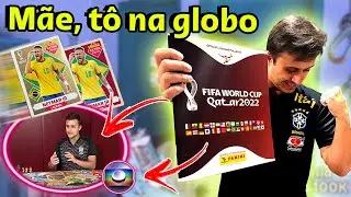 VICIOMANIA NO ESPORTE ESPETACULAR (REDE GLOBO)!!!  &Aacute;LBUM DA COPA DO MUNDO QATAR 2022 PANINI