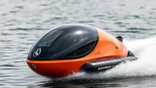 The Jet Capsule: The Future of Compact Personal Watercraft! #JetCapsule #PersonalWatercraft #Innov