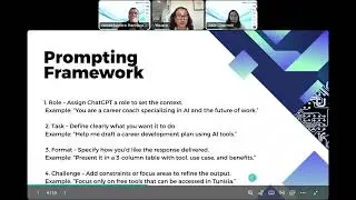 Pre Event Workshops - Using AI Tools for Career Development & Salary Negotiation Techniques