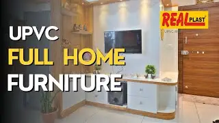 UPVC Modular Furniture || Realplast  UPVC || Termite proof furniture || #upvcfurniture #interior