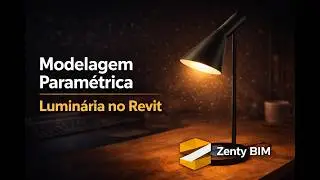 Revit BIM - Lumin&aacute;ria de Mesa 01