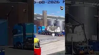 Truck fuel tank explosion