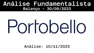 An&aacute;lise dos Resultados PBG (Portobello pisos) - PTBL3 - 30/09/2023